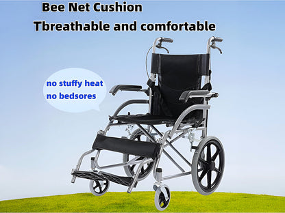 Folding Transit Wheelchair Lightweight