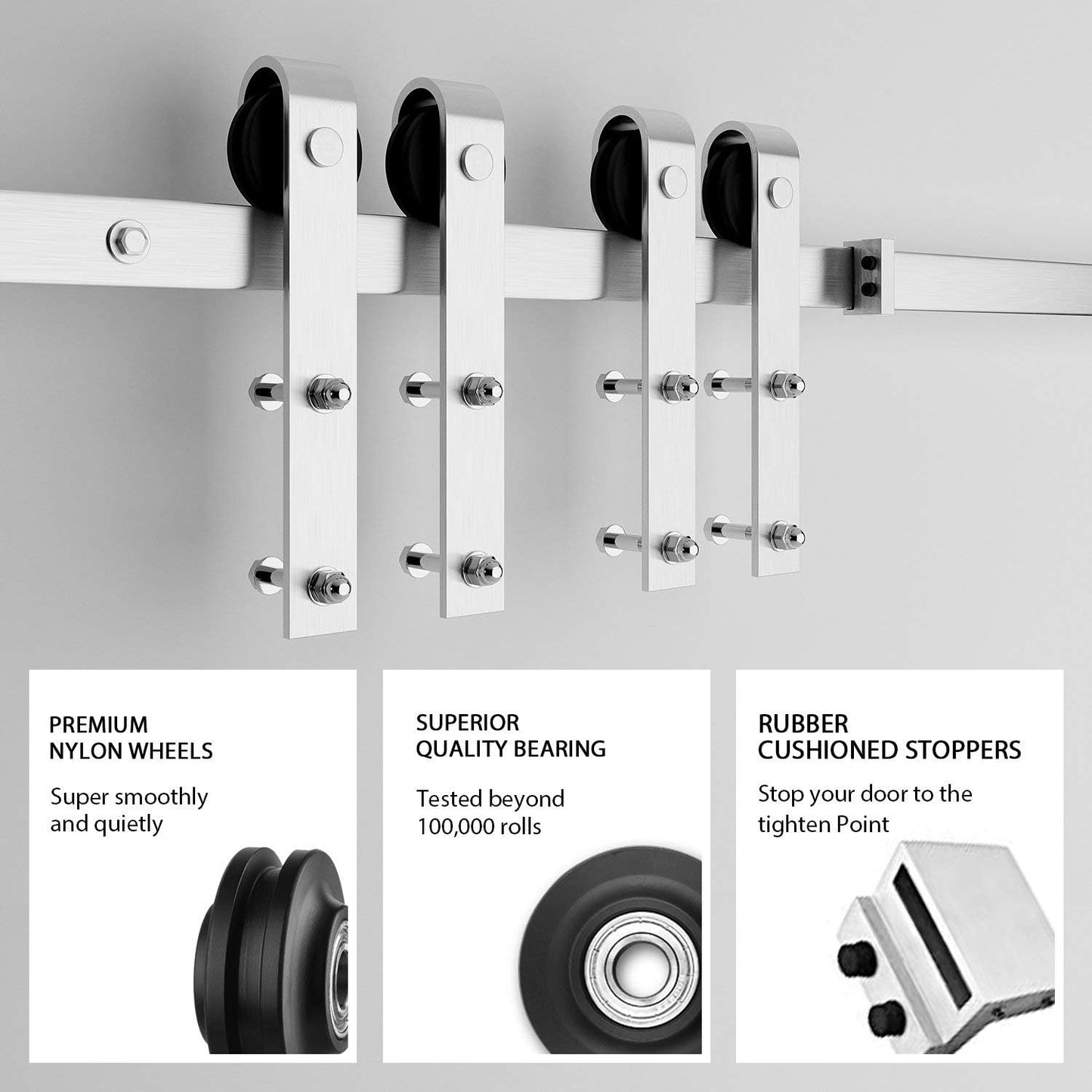 Barn door Hardware 3.6M Double Door