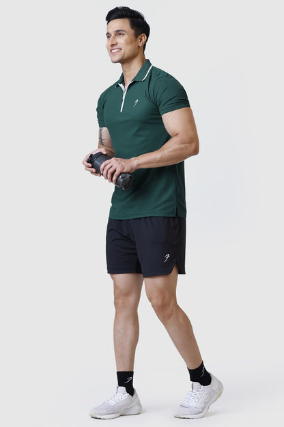 Stride Polo T-shirt Green