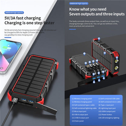 Wireless solar charger
