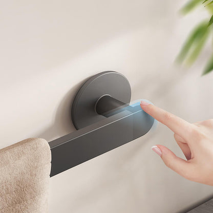 Mobie No Drill Adhesive Mount Space Aluminum Towel Rack 60cm E24092