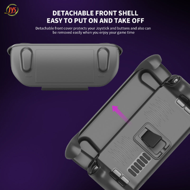 Protective Cover for Steam Deck Protective Case with Kickstand Detachable Shell