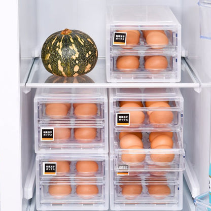60 Grid Large Capacity Egg Holder for Refrigerator, Household Egg Fresh Storage