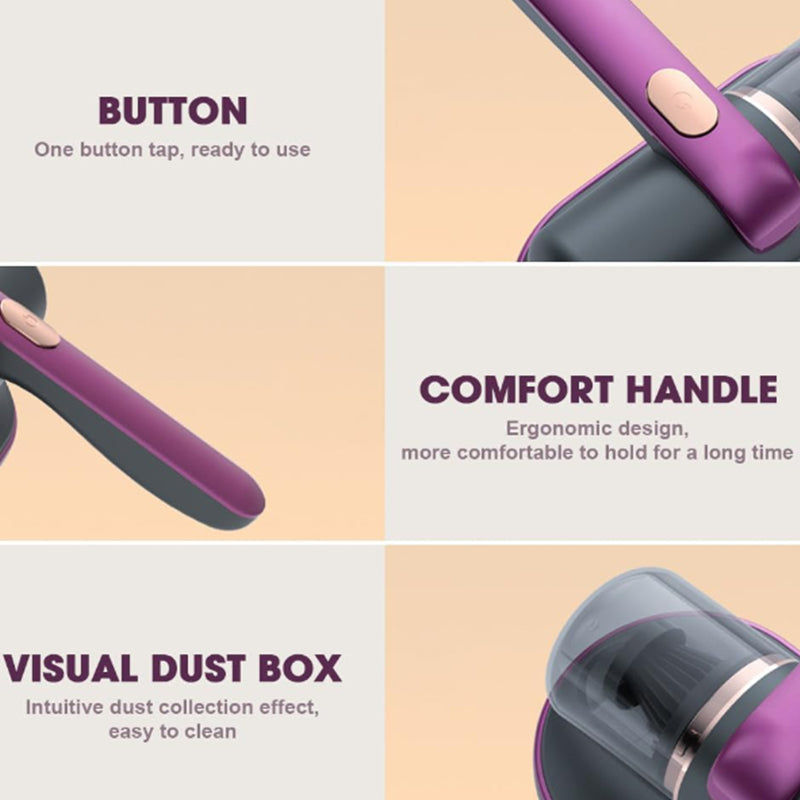 Household High-Frequency Removal Instrument Bed Vacuum Cleaner UV Sanitizing