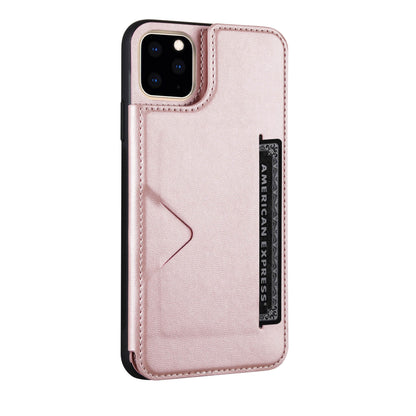 Compatible with iPhone 7 Mika Series PU Leather Wallet Stand Case with Magnetic Close