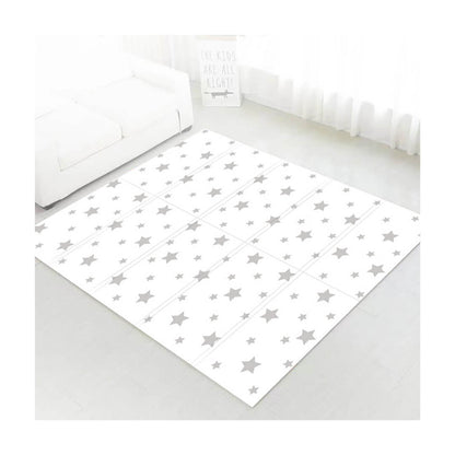200x150x1 cm Foldable Baby Playmat with Carry Bag - Animals & Stars Sides-E