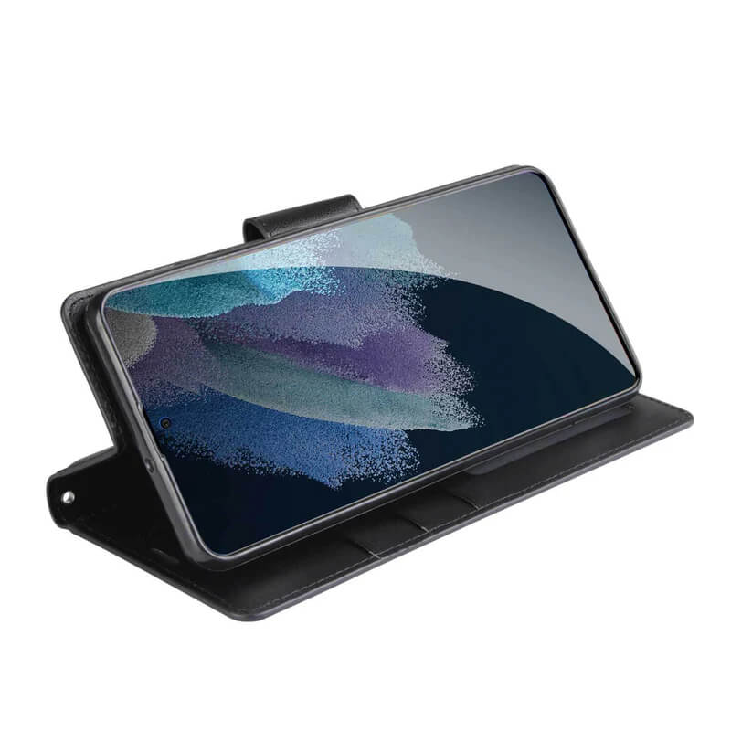 Compatible with Samsung A07 2025 Hanman Mill Series Leather Wallet Flip Case