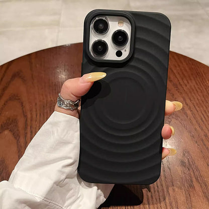 Compatible with iPhone 15 Pro Max AuraFlow Series Premium Liquid Silicone Magnetic Case