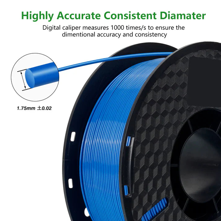 3D Printer Filament PETG Consumable (Blue)