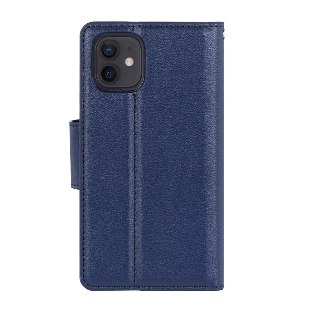 Hanman Mill Series Leather Wallet Flip Case Compatible with iPhone 15