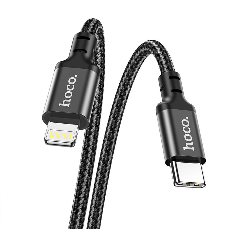 Hoco PD 20W Super Fasr Charging Data Cable Type-C to IP 1m