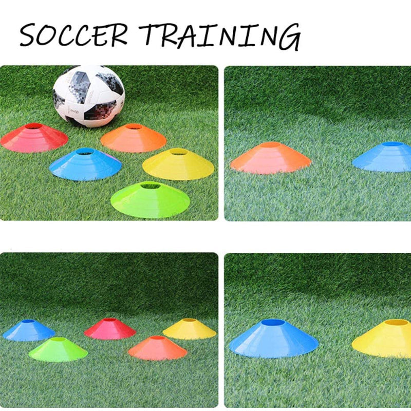 Welcome Back to School 50 Agility Training Sports Cones With Holder