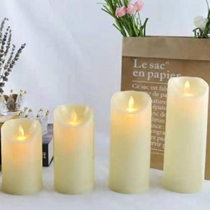 5PCS Flameless Tea Lights Candles Flickering Tealights with Warm White Light