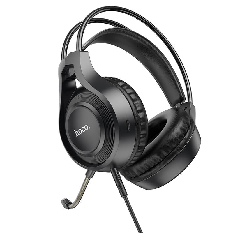 Hoco Tiger 50mm Immersive Gaming Headset with Mic for PC Mobile W106
