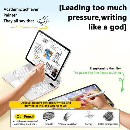 Mobie Screen Display Power Magnetic Adsorption Stylus Pen with iPad 2018 to 2025