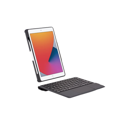 iPad 10.2" 10.5" Trackpad Bluetooth Keyboard with Detachable Stand Case