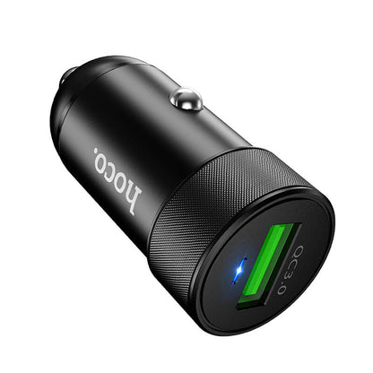 Hoco Single Port QC 3.0 Car Charger 18W Z32