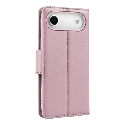 Compatible with iPhone 17 Air Hanman Mill Series Leather Wallet Flip Case