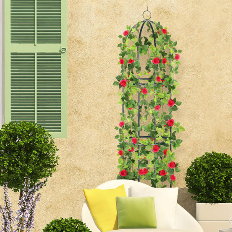 Garden Trellis for Climbing Plants Outdoor Indoor Tall Garden Tower Trellis
