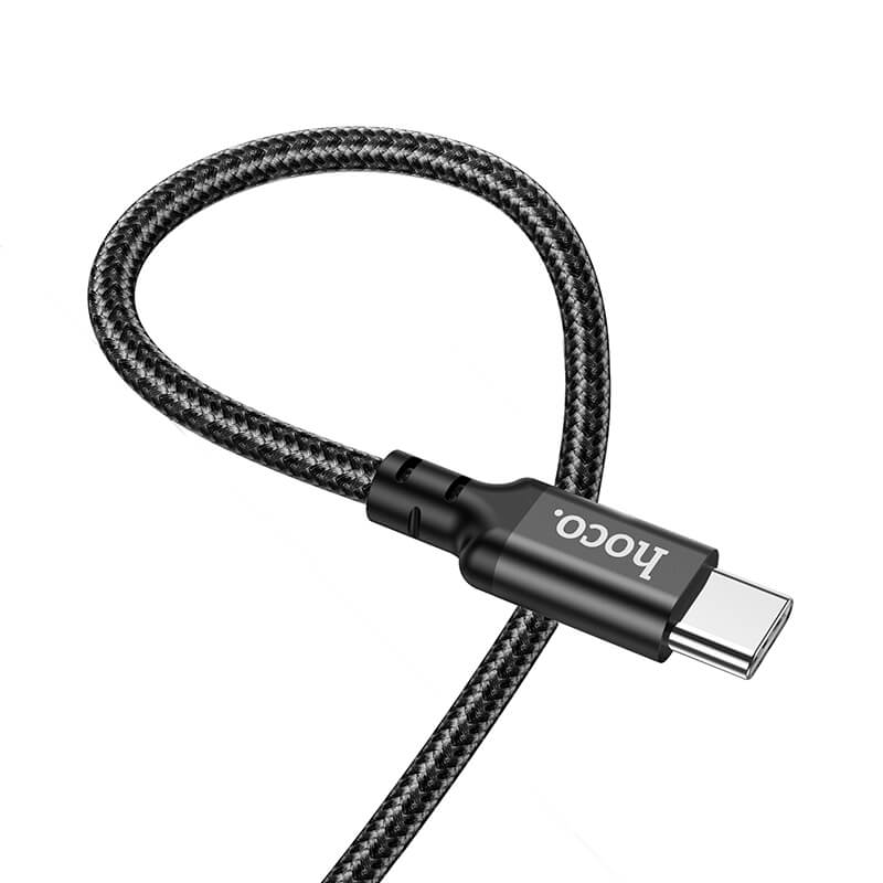 Hoco Double Speed 60W Charging Data Cable Type-C to Type-C 1m X14