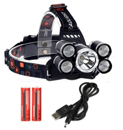 LED Outdoor Headlamp Rechargeable