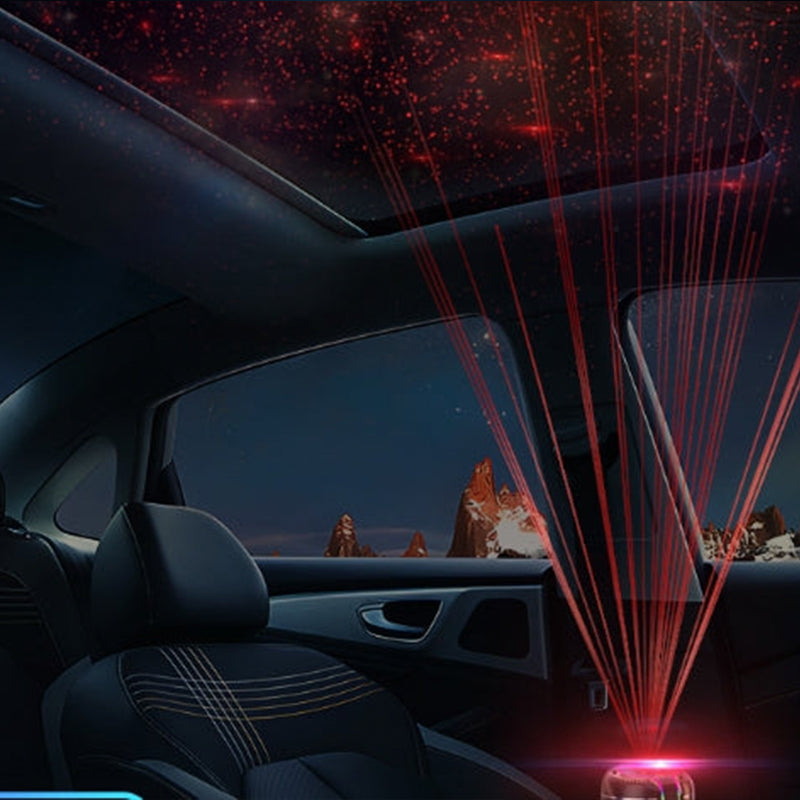 Car Humidifier Aromatherapy Spray with Essence Oil Colorful Starry Sky lamp