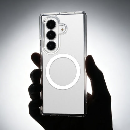 Crystal Shield Series Magnetic Clear Compatible with Samsung Z Flip 8 2026