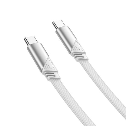 Hoco Braided Type-C to Type-C 60W Fast Charging Data Cable 1.2m U119