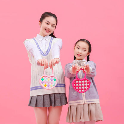 Diamond Love Q Uncle Silicone Children's Dual-use Bag
