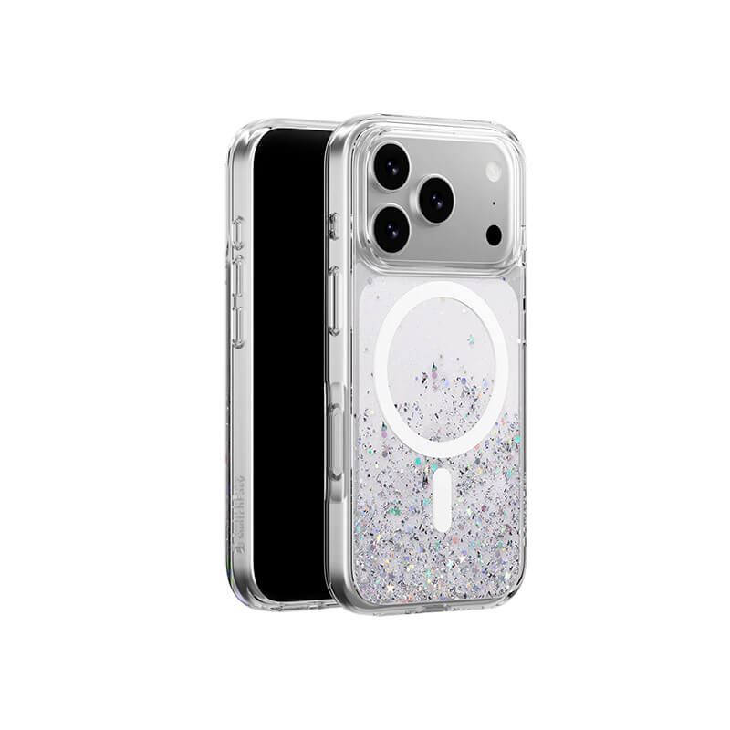 Phone 17 Pro Max Galactic Series Star Sand Anti-Drop Phone Case