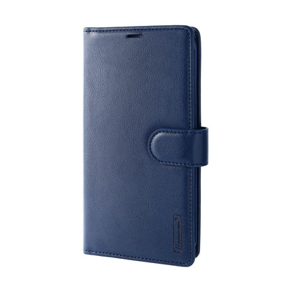 Suitable for Phone Hanman Mila Series Leather Dual Wallet Filp Case