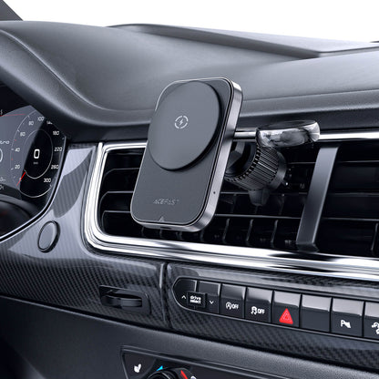 Acefast 2-in-1 Car Magnetic Wireless Watches Phones Charging Stand D18