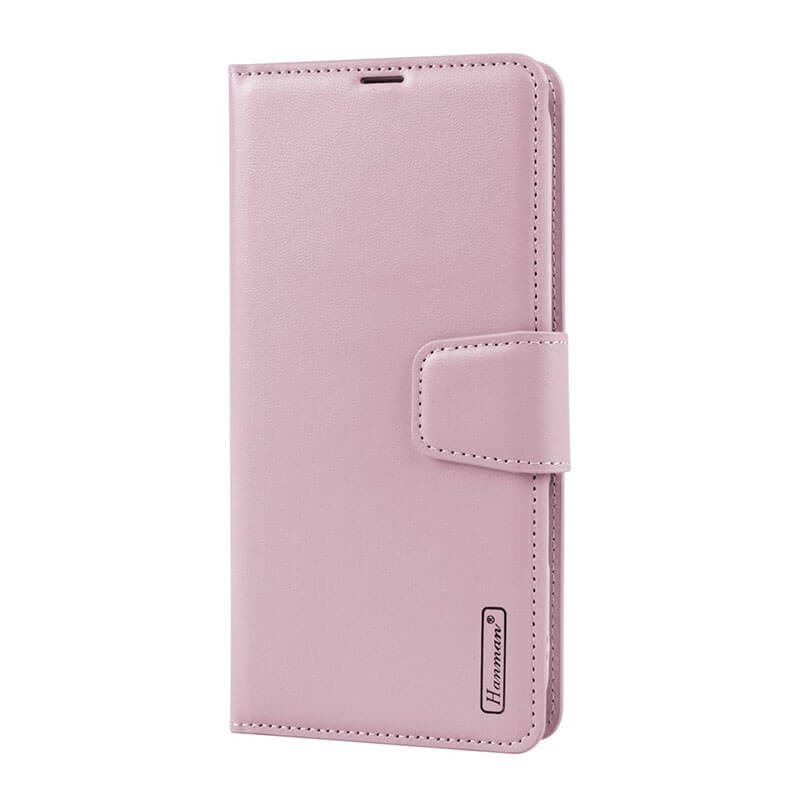 Compatible with iPhone 17 Pro Hanman Mill Series Leather Wallet Flip Case