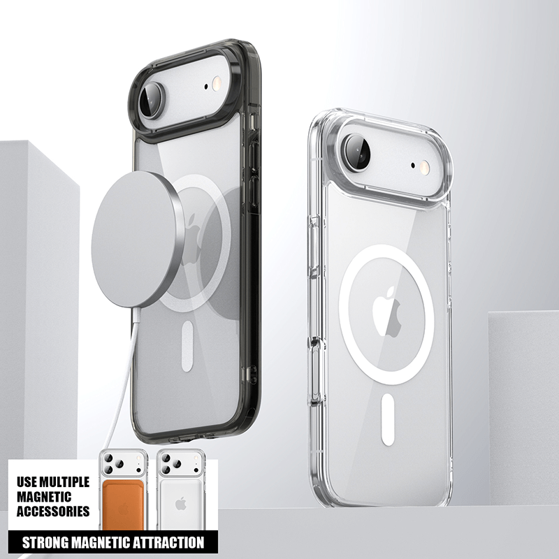 Aurora Magnetic Series Crystal Transparent Compatible with iPhone 17 Air Case