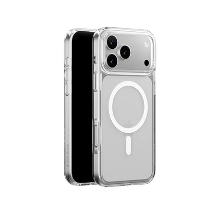 Compatible with iPhone 17 Pro SwitchEasy Magcrush Crystal Clear Shockproof Magnetic Phone Case