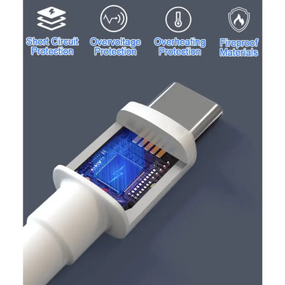 5A 100W USB-C to USB-C Cable – Super Speed Fast Charging & Data Sync