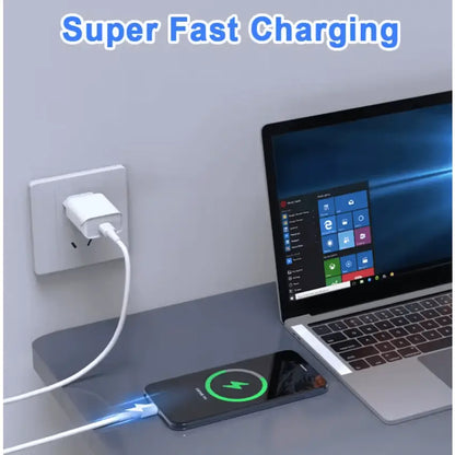 5A 100W USB-C to USB-C Cable – Super Speed Fast Charging & Data Sync