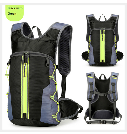 Hydration Backpack with 2L Water Bladder - 10L Hiking & Cycling Rucksack BDXJ50112