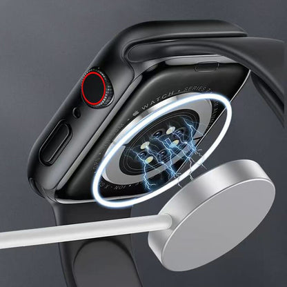 All-Round Clear Case with Glass Screen Protector Compatible with Apple Watch 42mm S10