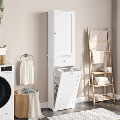 Laundry Hamper with Shelves