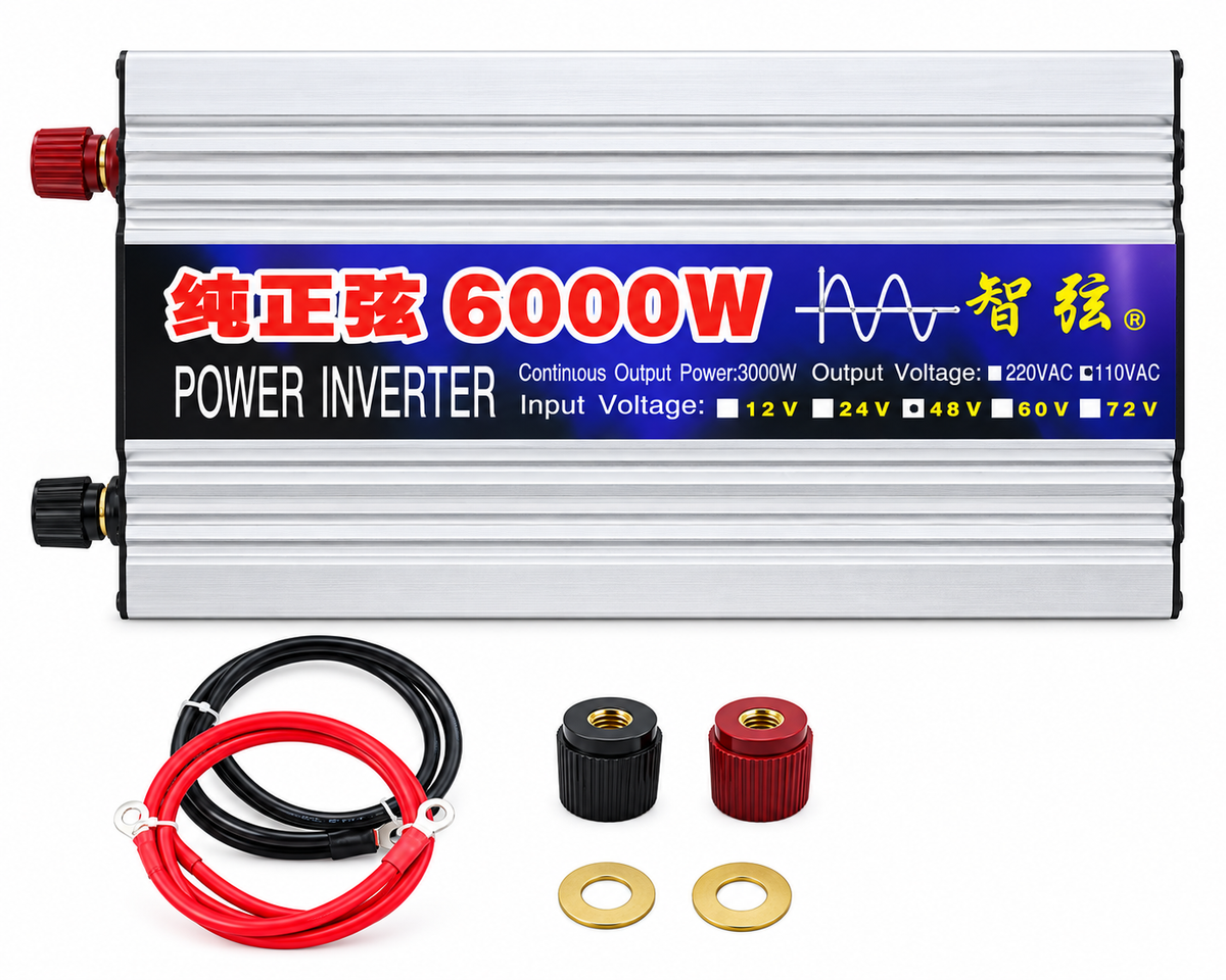 Pure Sine wave Inverter 6000W 12V