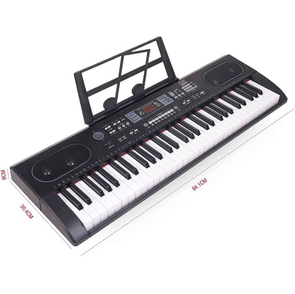 61 Keys Electronic KEYBOARD Piano with Microphone Piano