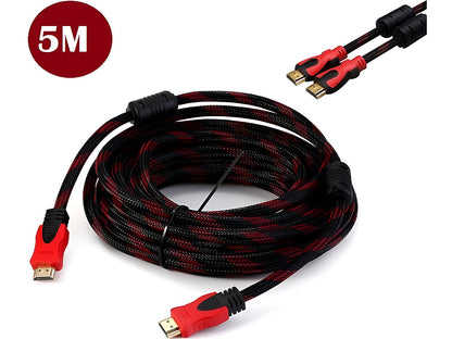 5 meters HDMI Cable for Monitors Projectors TV