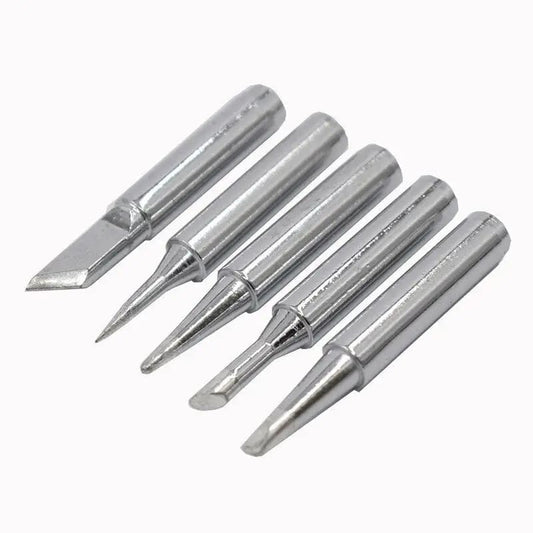 5pcs Soldering Iron Heads - 900M Tips I+B+K+2.4D+3C