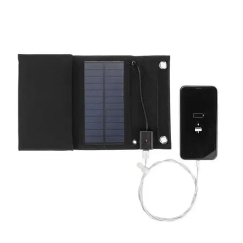 5W Foldable Solar Panel - 5V USB Output
