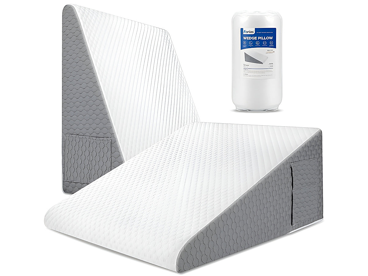 Wedge Pillow Memory Foam Cool Gel Adjuastable Cushion