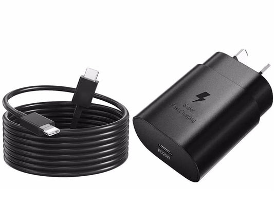 Samsung 25W Fast Charger With Type C Cable Replacement