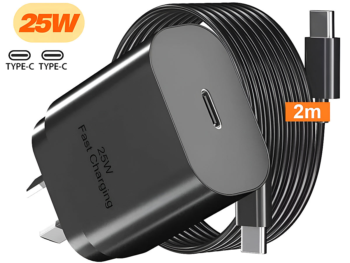 Samsung 25W Fast Charger With Type C Cable Replacement