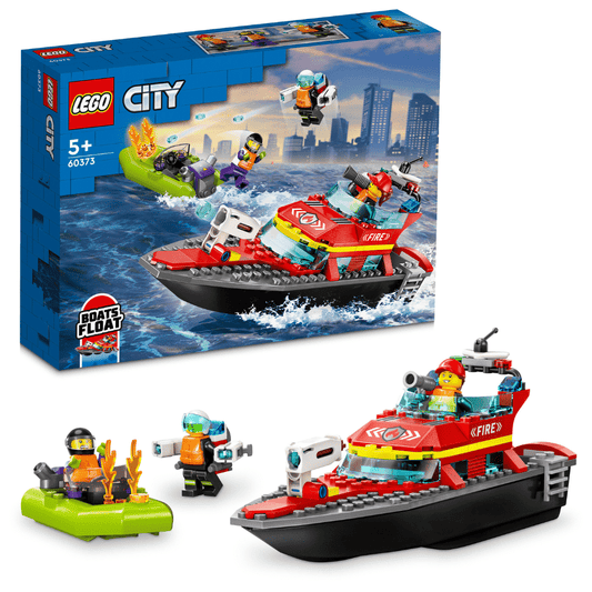 LEGO CITY: Fire Rescue Boat (60373)