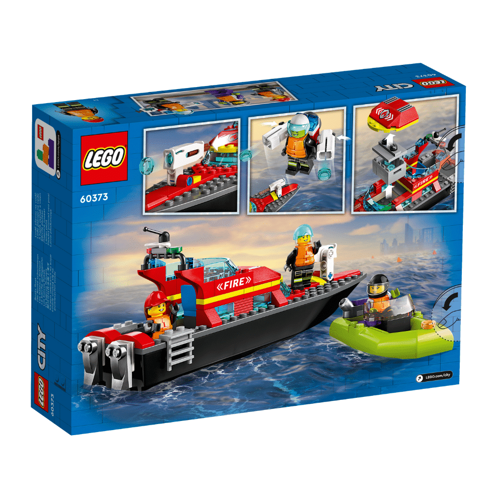 LEGO CITY: Fire Rescue Boat (60373)